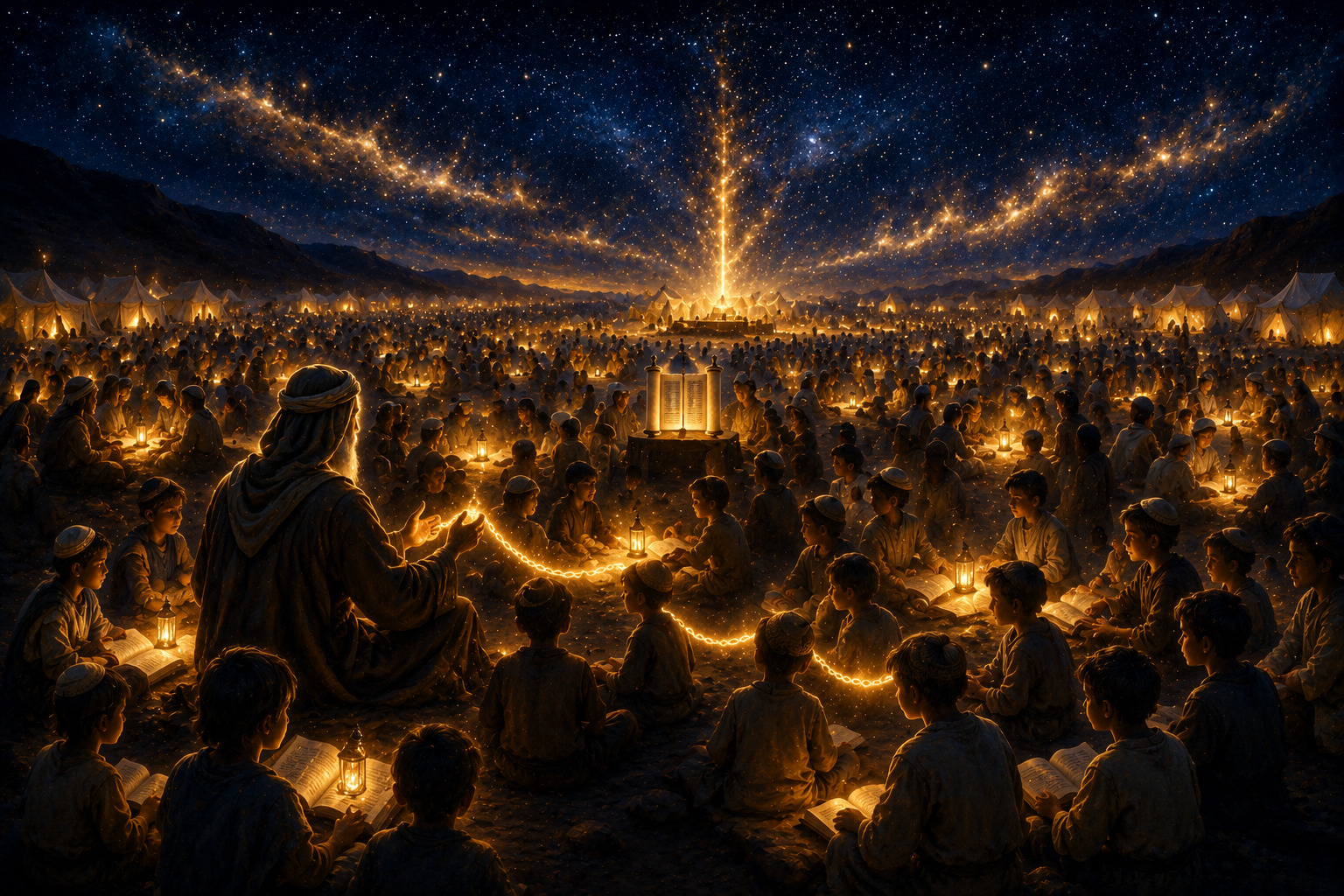 מְסִירַת הַתּוֹרָה מִדּוֹר לְדוֹר — מִיצִיאַת מִצְרַיִם וְעַד יָמֵינוּ