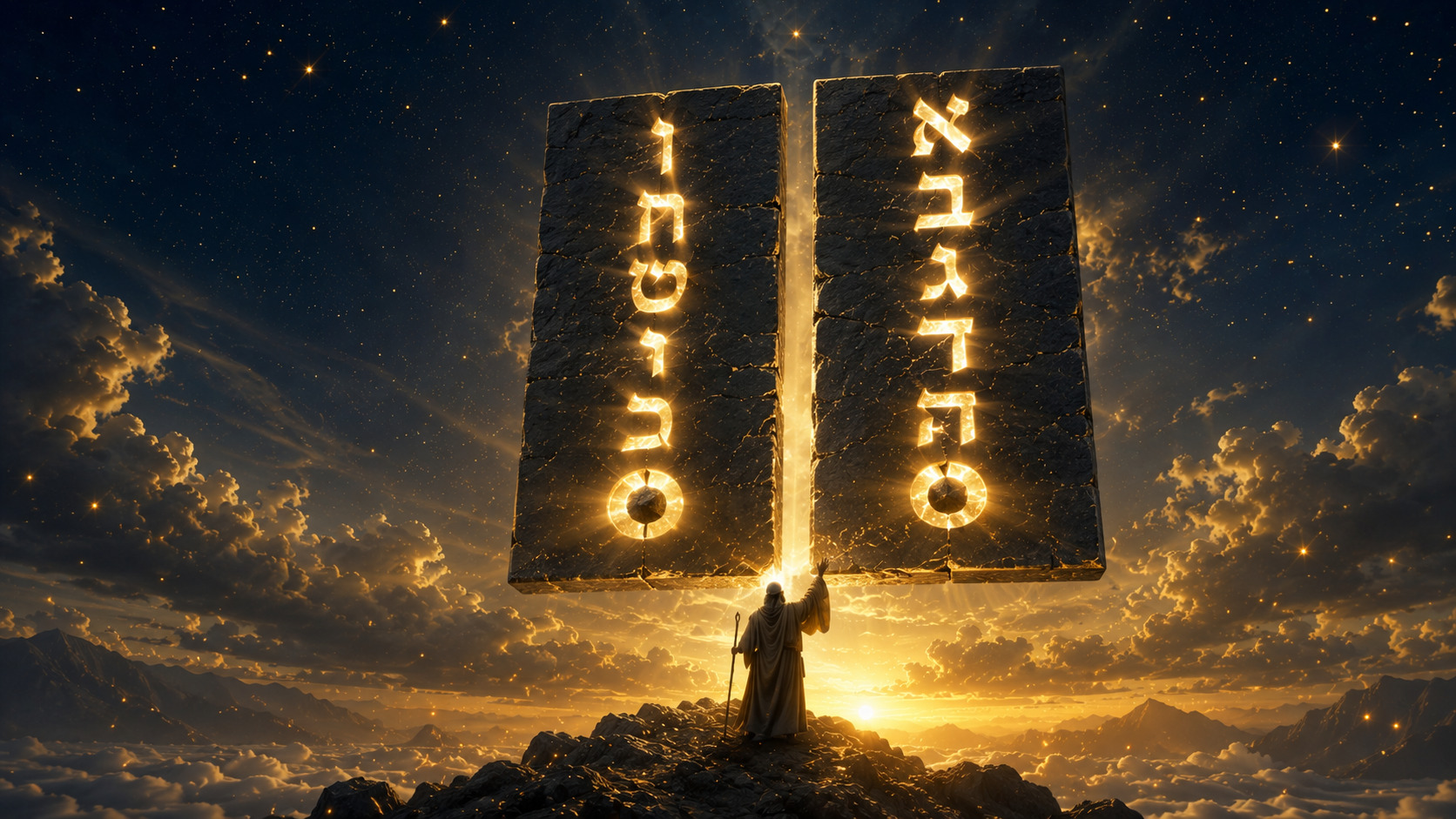 Ekev — Who wrote the second tablets; God's fiery letters and the secret of Tisha B'Av