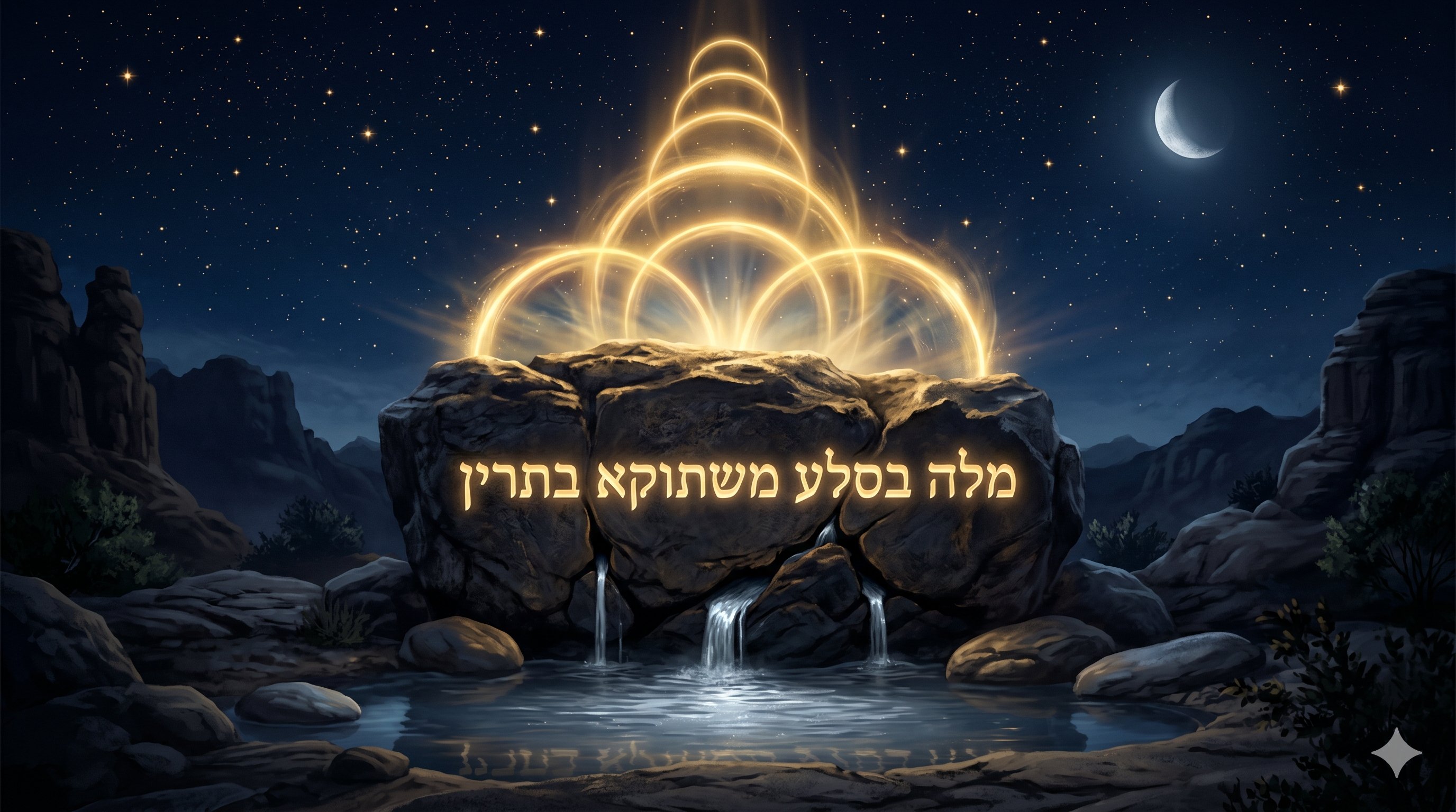Sept portes de lumière au-dessus du sela araméen — drouch Meguila 18a